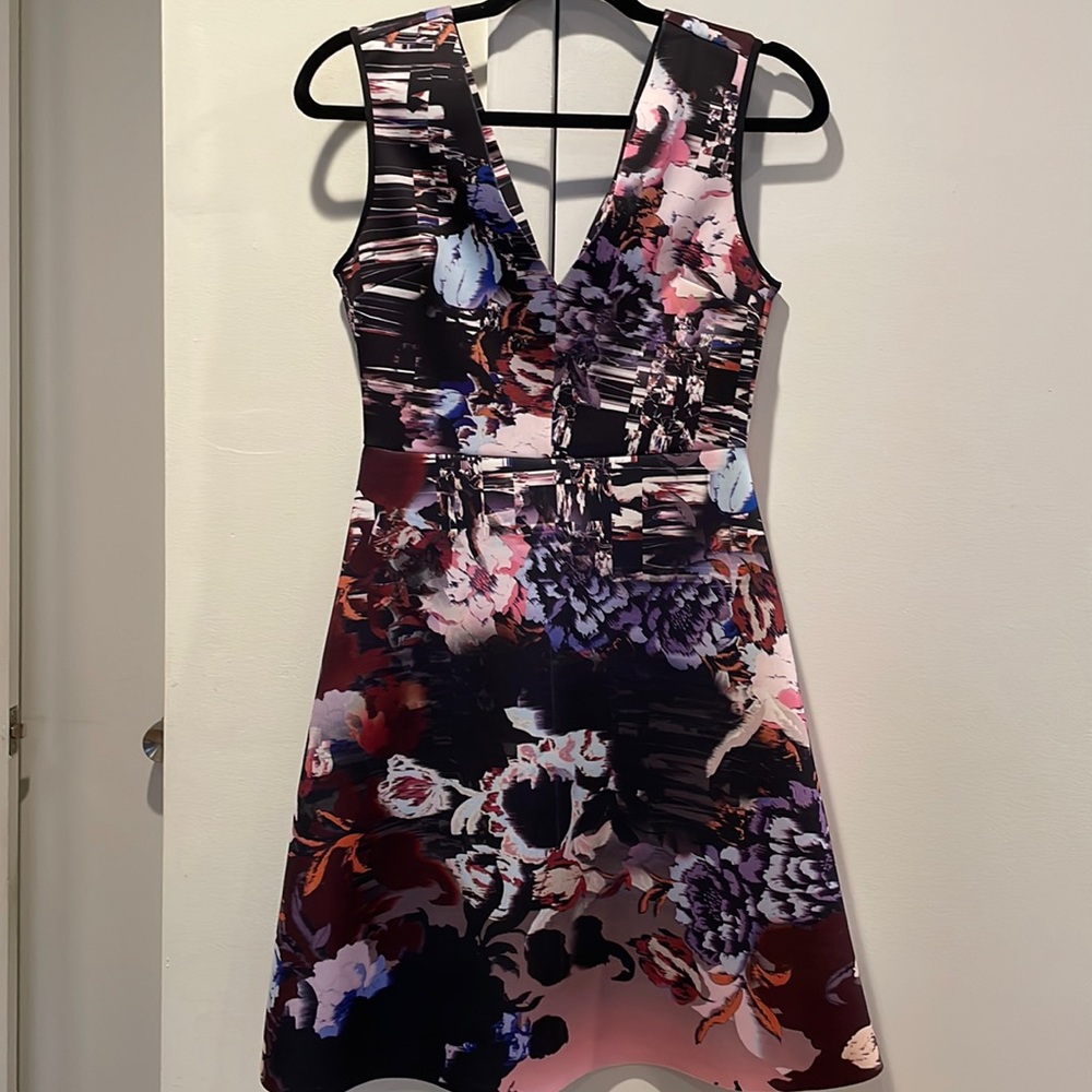 Perfect condition Clover Canyon printed aline dress